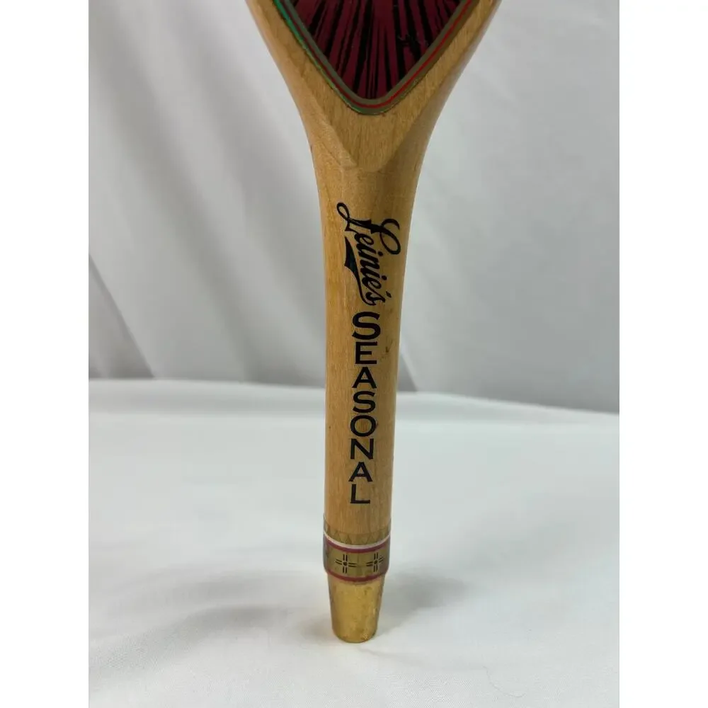 Leinenkugel's Bock Seasonal Beer Tap Handle Wood Draft Faucet Pull Knob